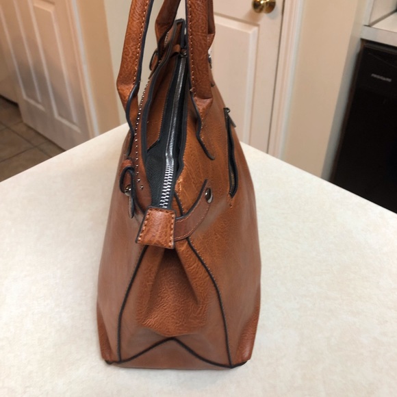 Sam and Hadley Bags Sam And Hadley Feux Leather Bag Poshmark